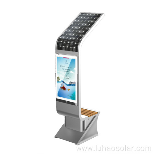 solar powered smart benches
